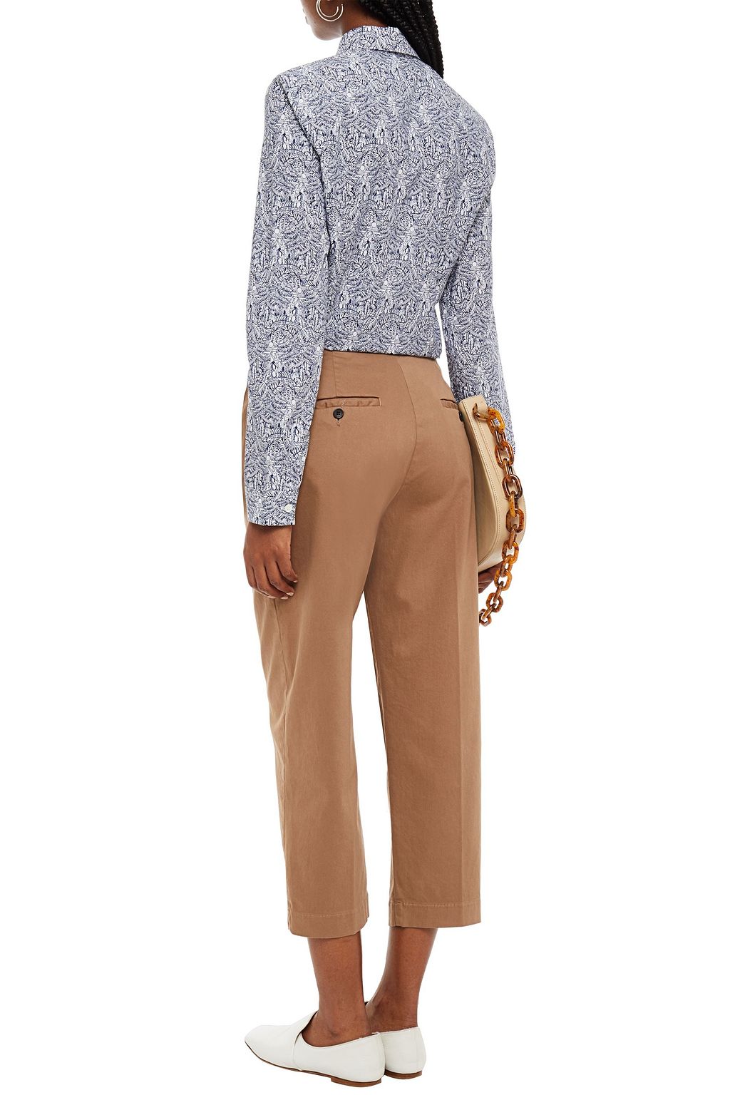 PS PAUL SMITH Printed cotton-poplin shirt
