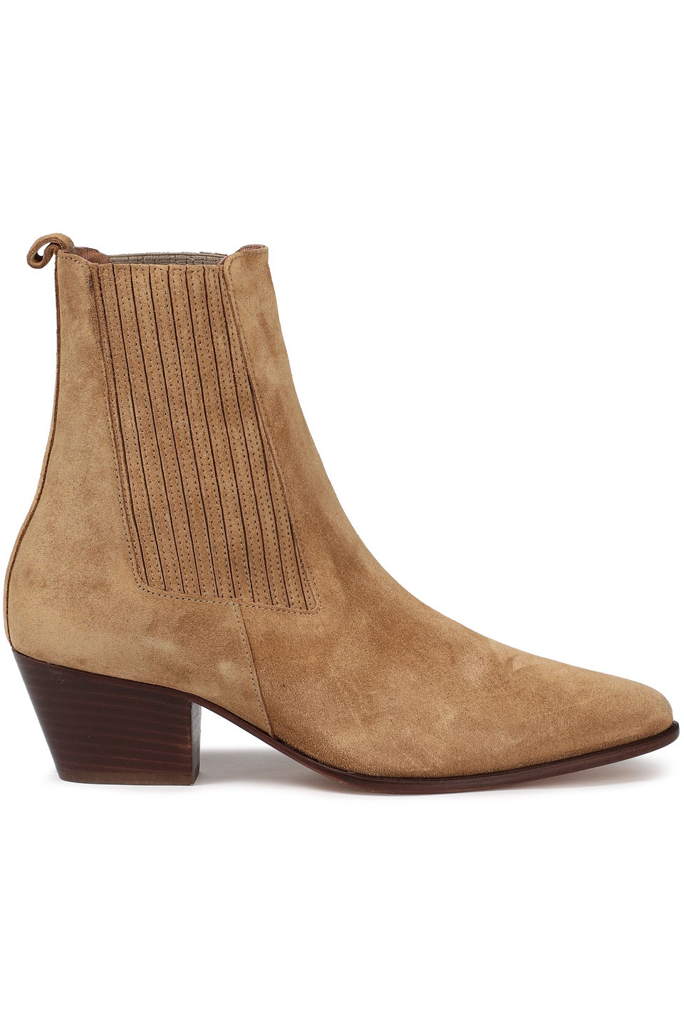 Suede ankle boots