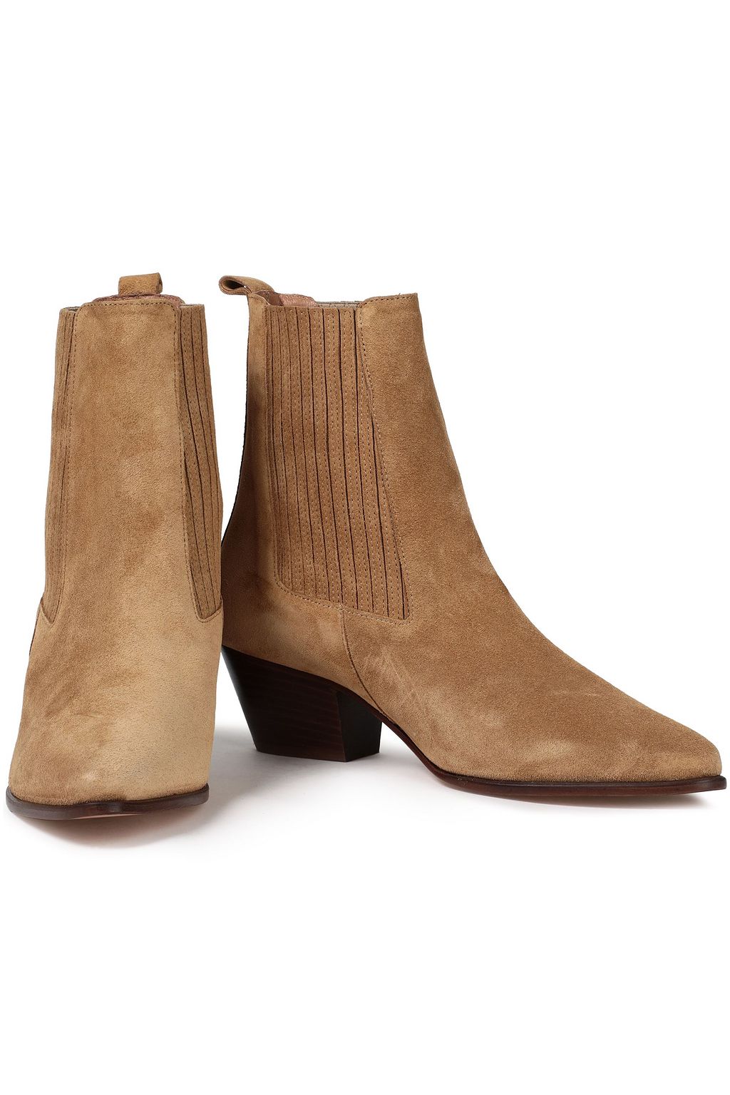 SANDRO Suede ankle boots