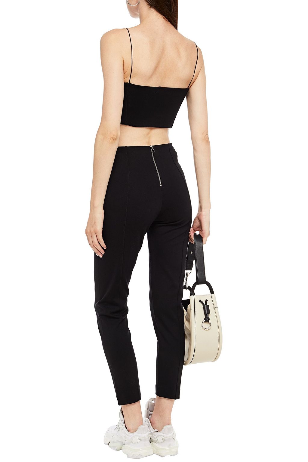 NINETY PERCENT Stretch-jersey bra top