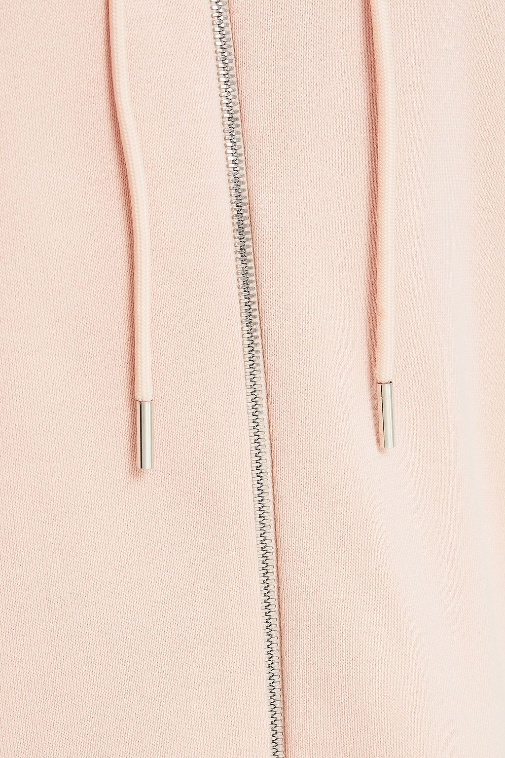 NINETY PERCENT Organic French cotton-terry hoodie