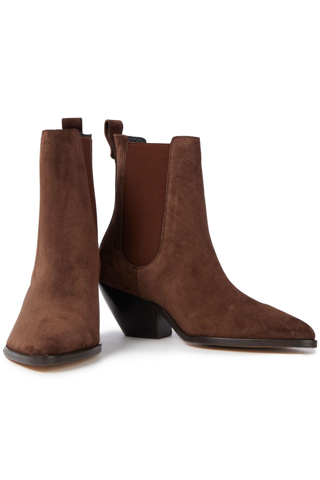 SANDRO Suede ankle boots