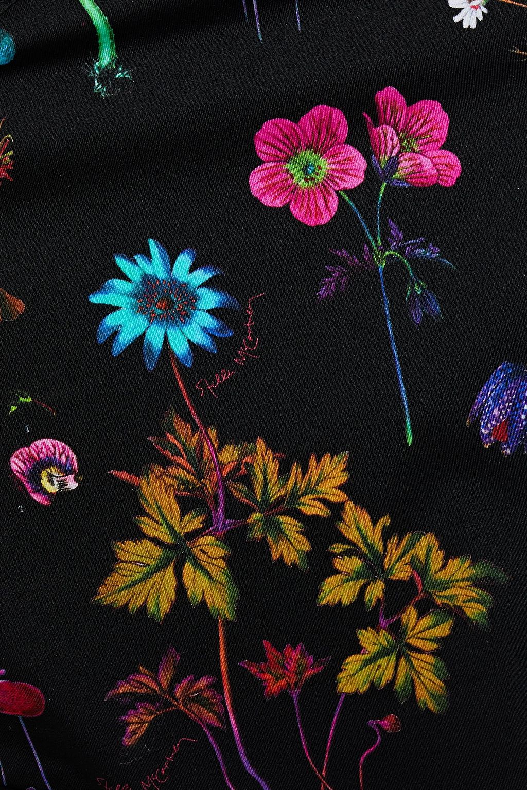 STELLA MCCARTNEY Cutout floral-print swimsuit
