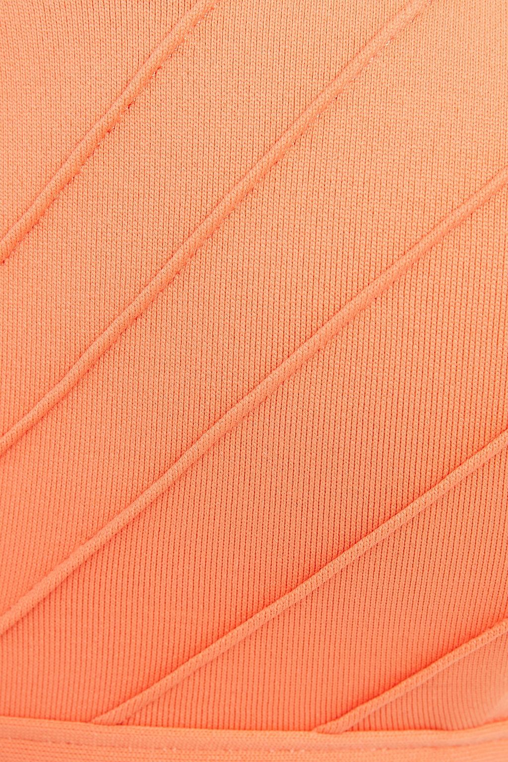 SEAFOLLY Paneled bandeau bikini top