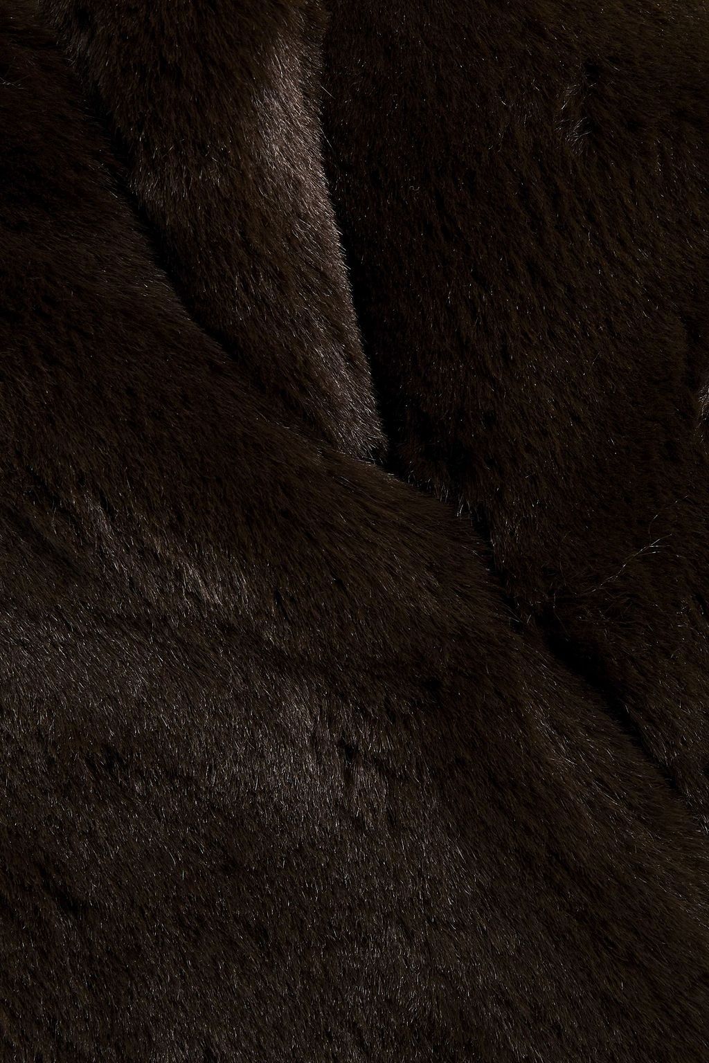 SANDRO Fanye faux fur coat