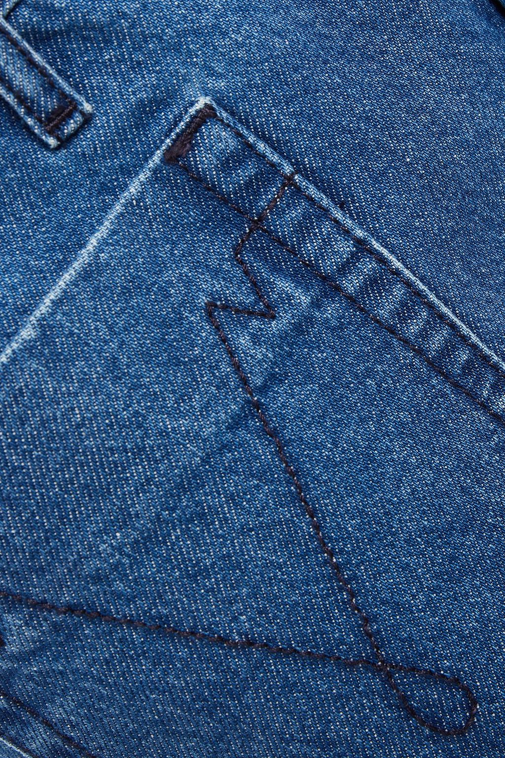 SANDRO + Clara Luciani high-rise wide-leg jeans
