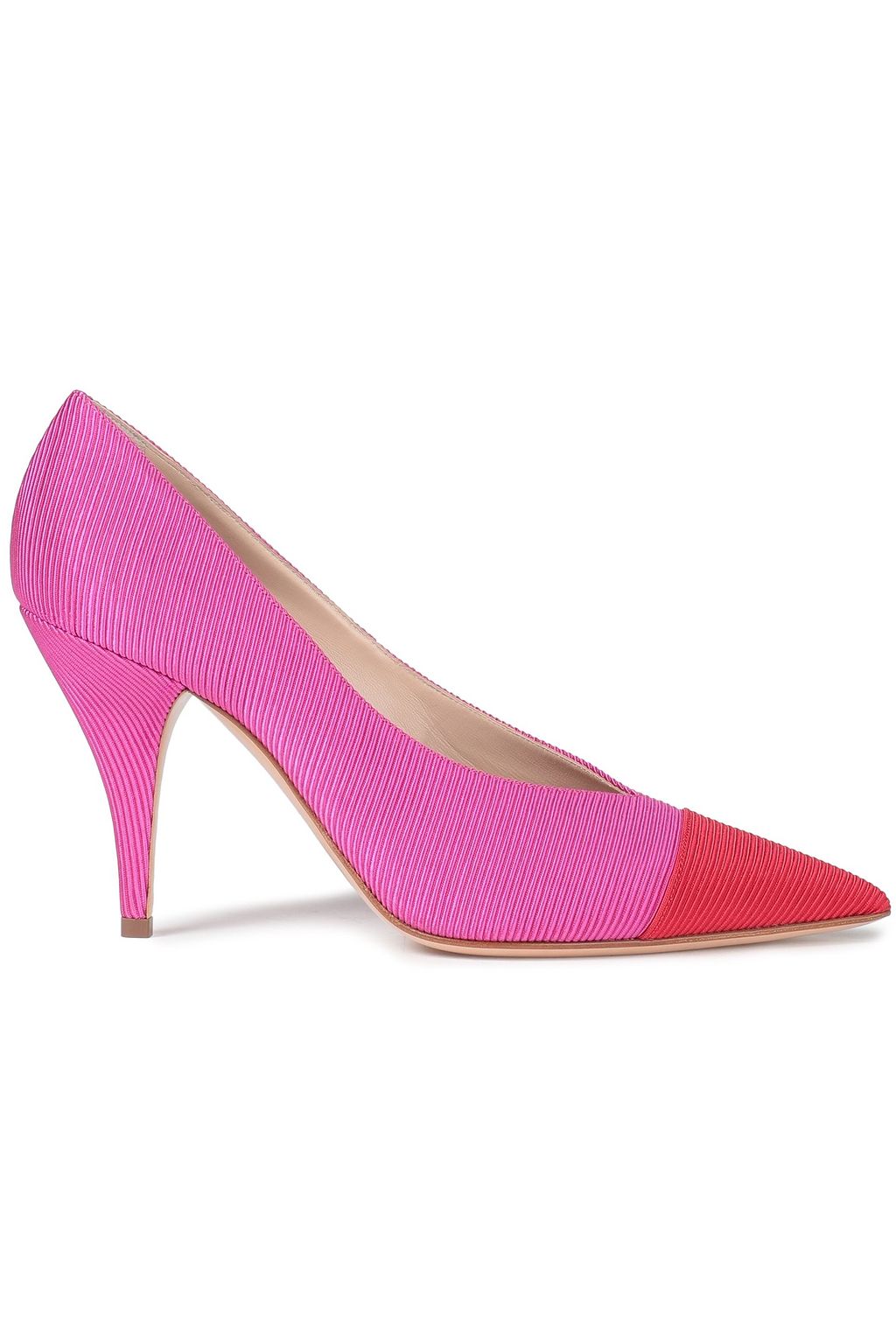 Auto At blokere rygrad Fuchsia Two-tone ribbed satin pumps | Sale up to 70% off | THE OUTNET | CASADEI | THE OUTNET Auto At blokere rygrad Fuchsia Two-tone ribbed satin pumps | Sale up to 70% off | THE OUTNET | CASADEI | THE OUTNET