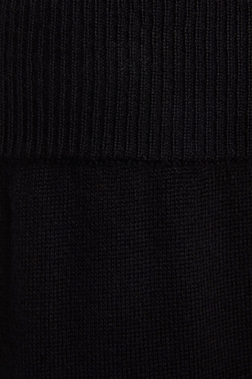 NINETY PERCENT Mélange merino wool-blend track pants