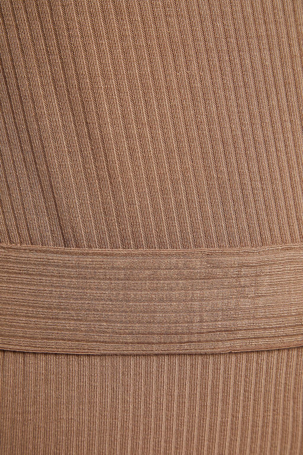 NINETY PERCENT Ribbed stretch-Tencel jersey jumpsuit