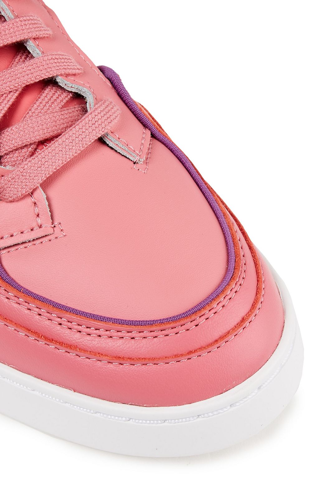 ADIDAS ORIGINALS Perforated leather sneakers
