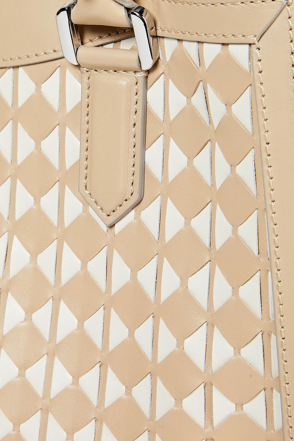 SERAPIAN Mosaico leather tote