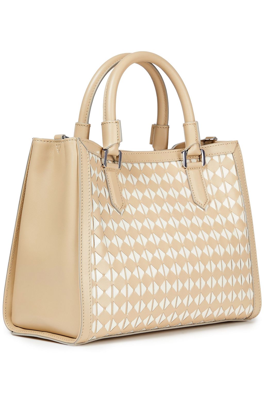 SERAPIAN Mosaico leather tote