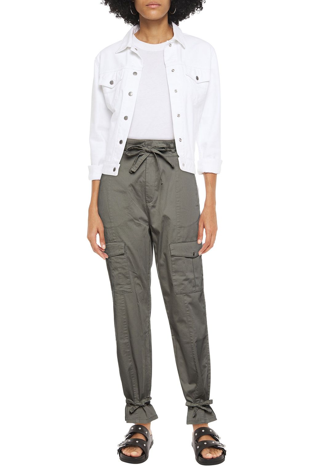 GESTUZ Organic cotton tapered pants