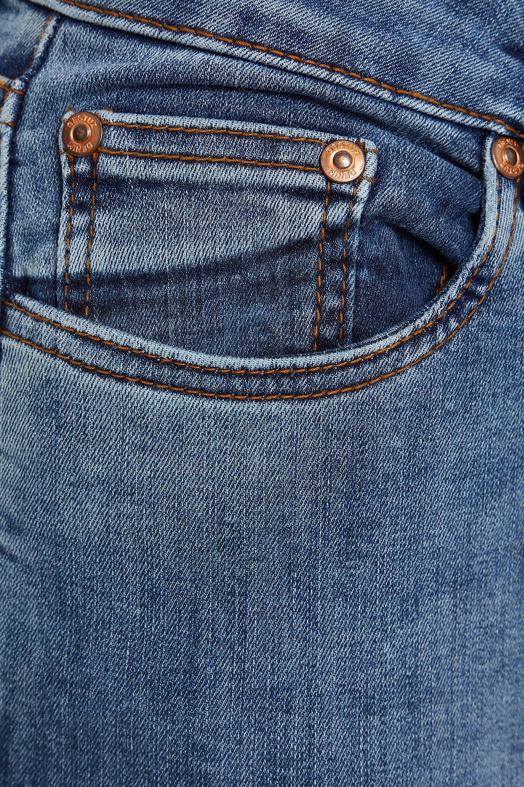 GESTUZ High-rise kick-flare jeans