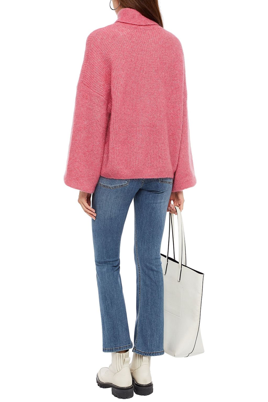 GESTUZ High-rise kick-flare jeans