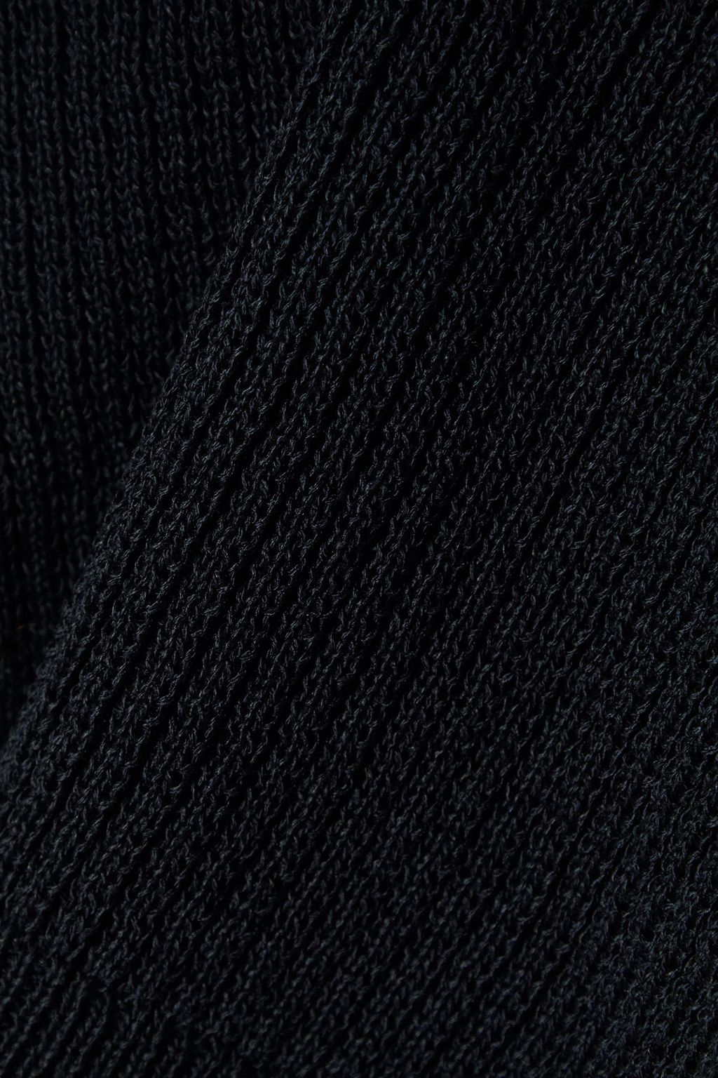 LE 17 SEPTEMBRE Ribbed linen-blend tank