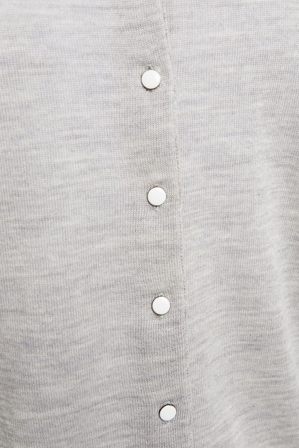 GESTUZ Mélange wool cardigan