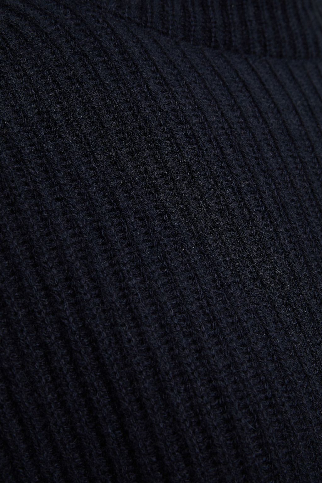 N.PEAL Ribbed cashmere turtleneck sweater