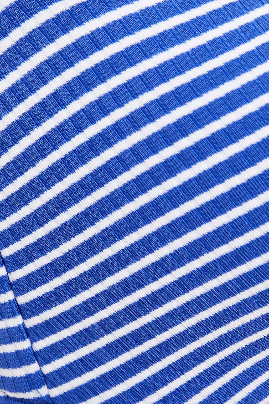 SEAFOLLY توب بيكيني "جو أوفربورد" على شكل شريط عريض مخطط