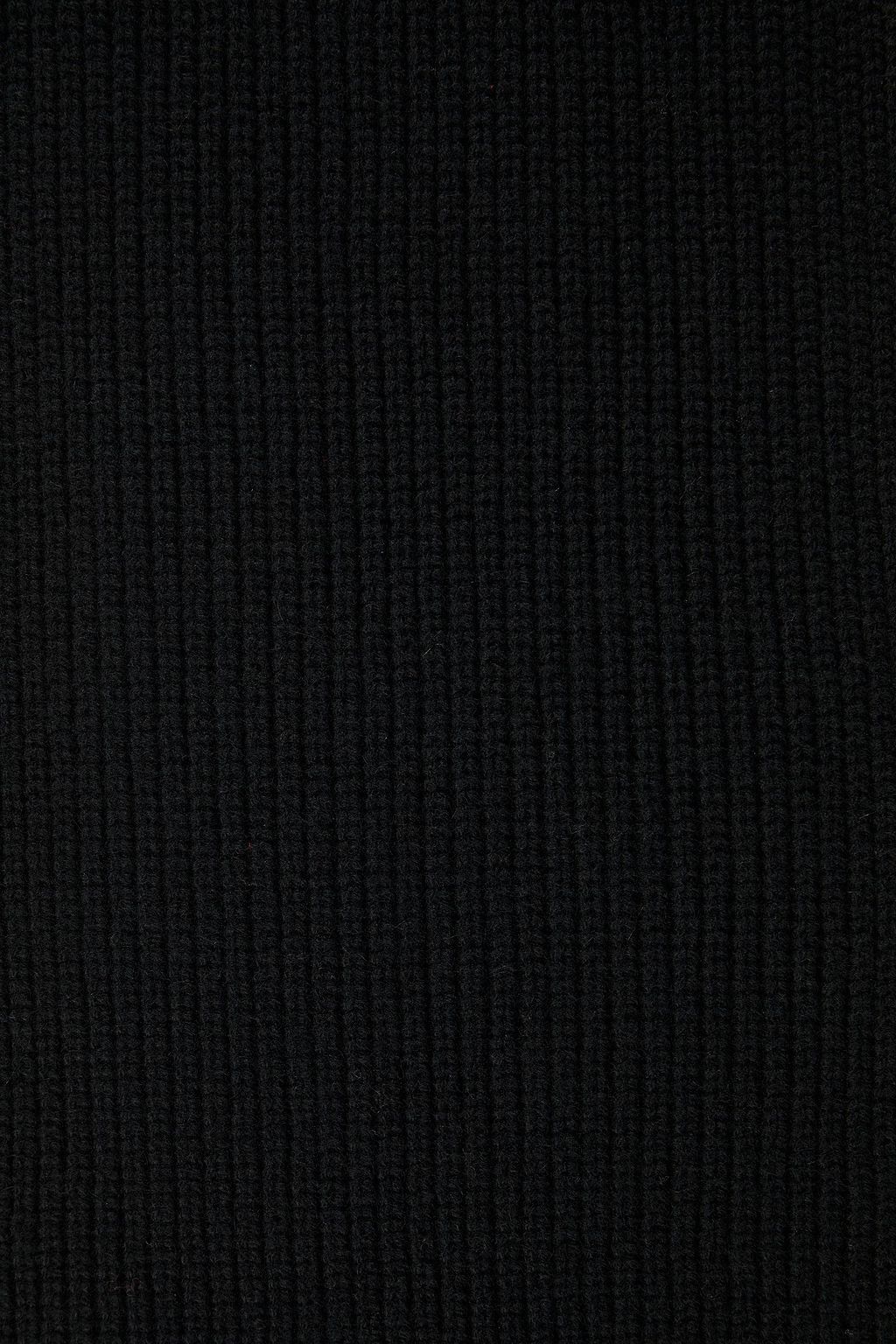 N.PEAL Ribbed cashmere scarf