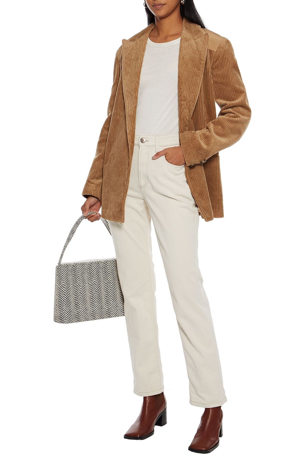 BRUNELLO CUCINELLI Mid-rise straight-leg jeans
