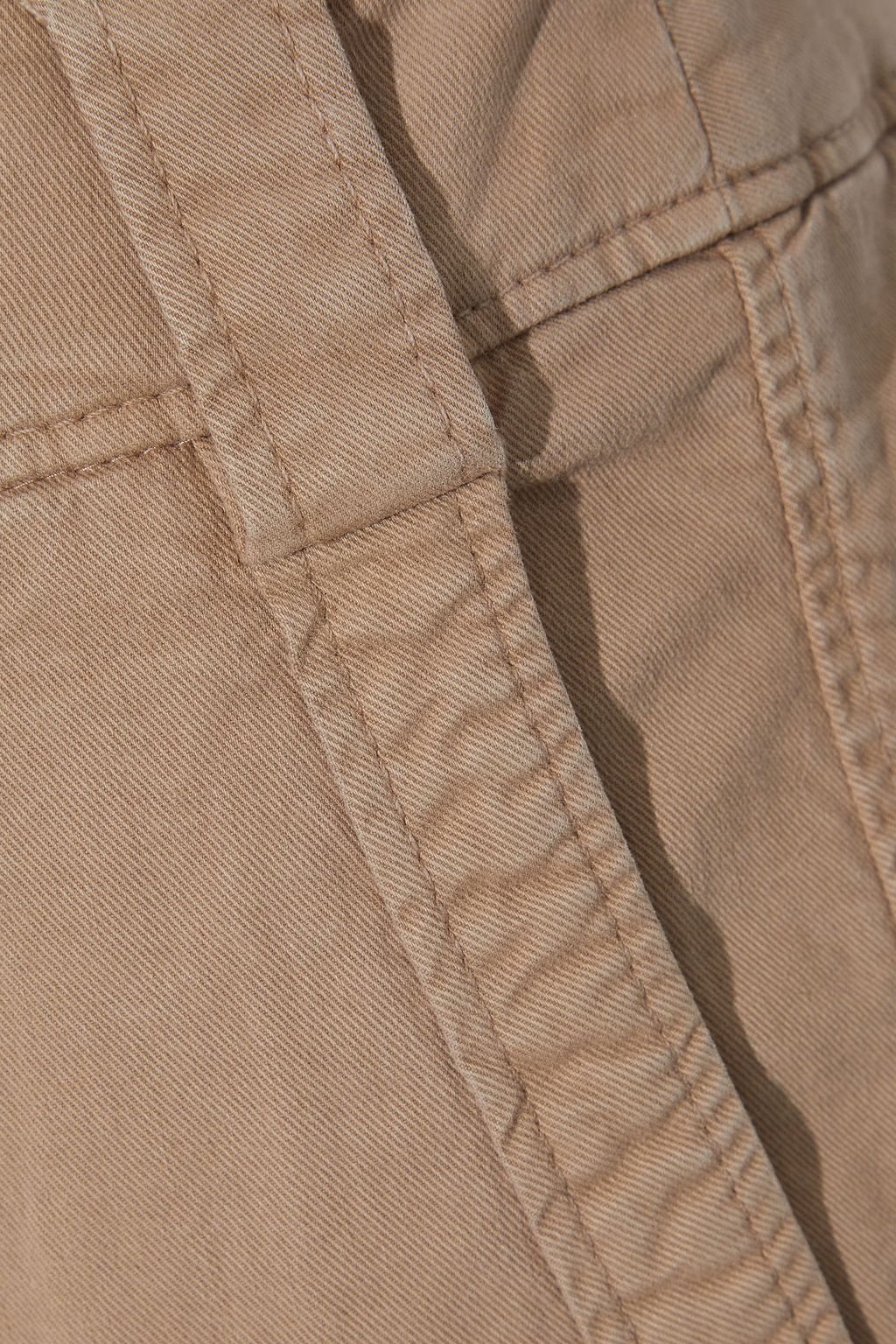 BRUNELLO CUCINELLI Cotton-blend twill tapered pants