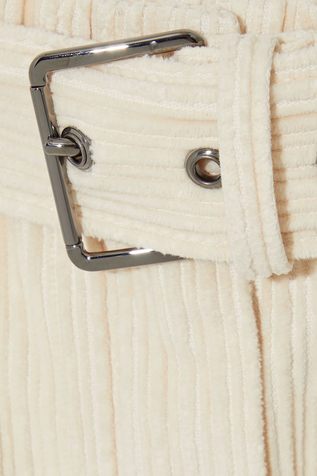 BRUNELLO CUCINELLI Belted cotton-corduroy shorts