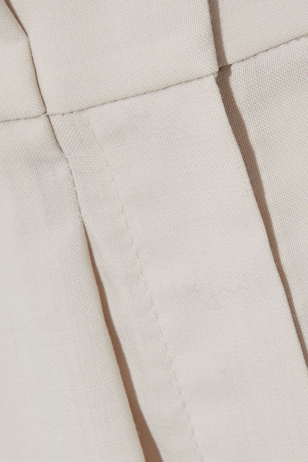 BRUNELLO CUCINELLI Cropped wool straight-leg pants