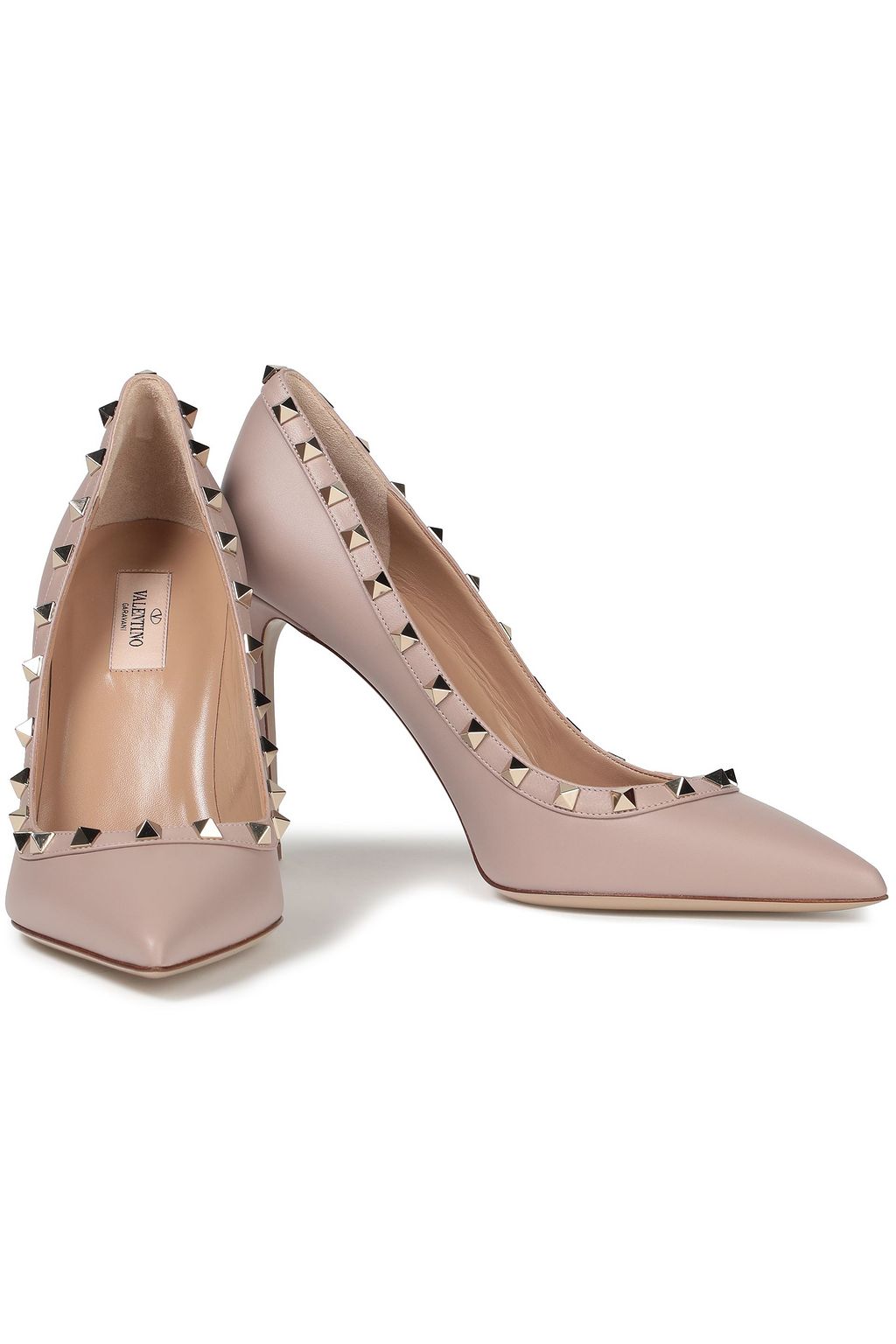 VALENTINO GARAVANI Rockstud leather pumps