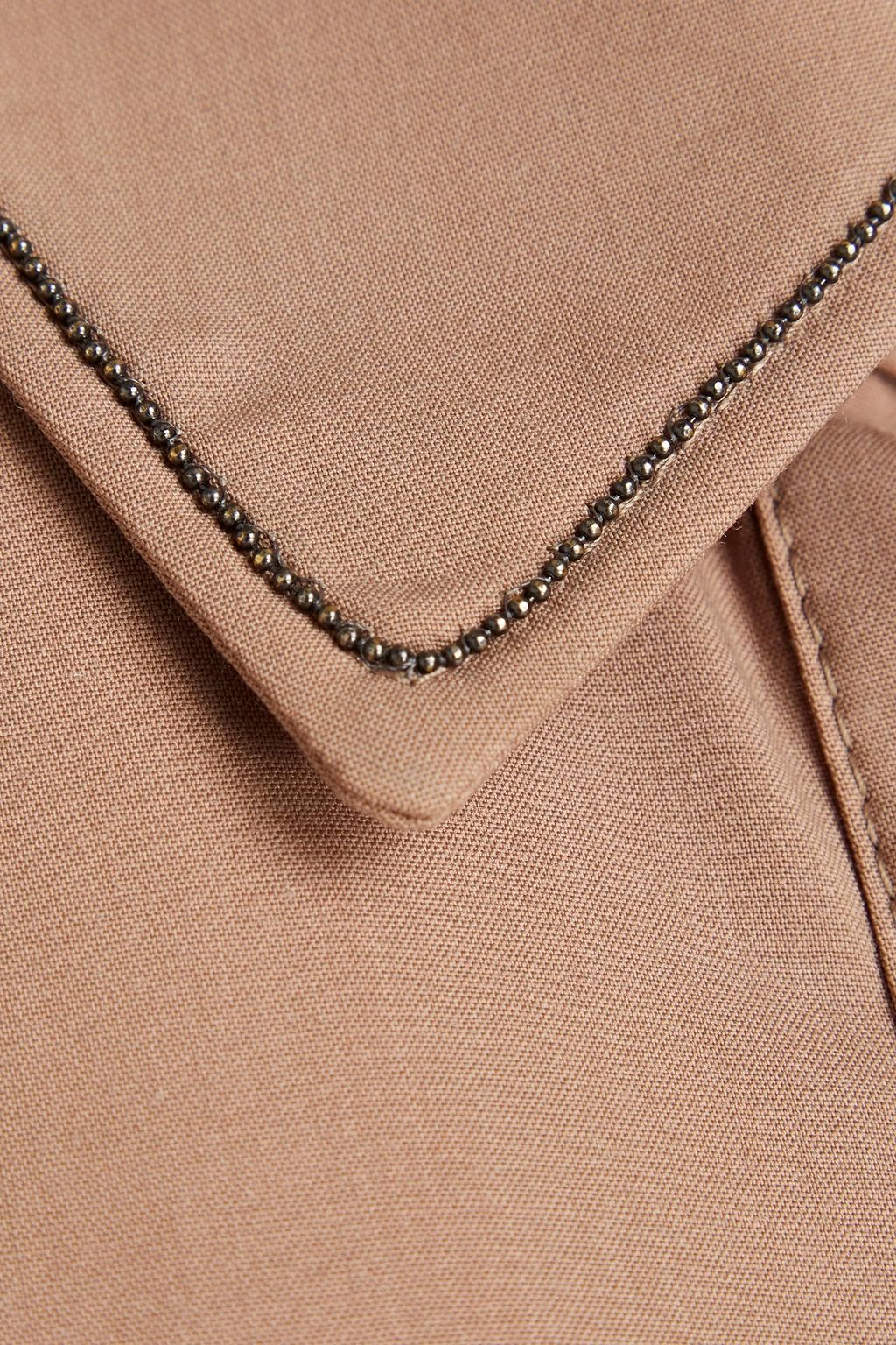 BRUNELLO CUCINELLI Belted wool shirt dress