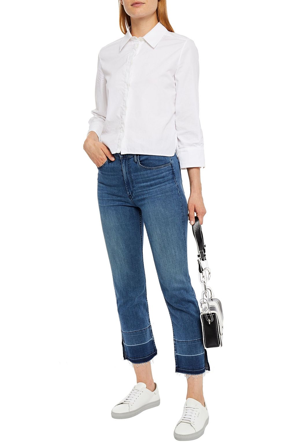 3X1 NYC Abigail high-rise kick-flare jeans