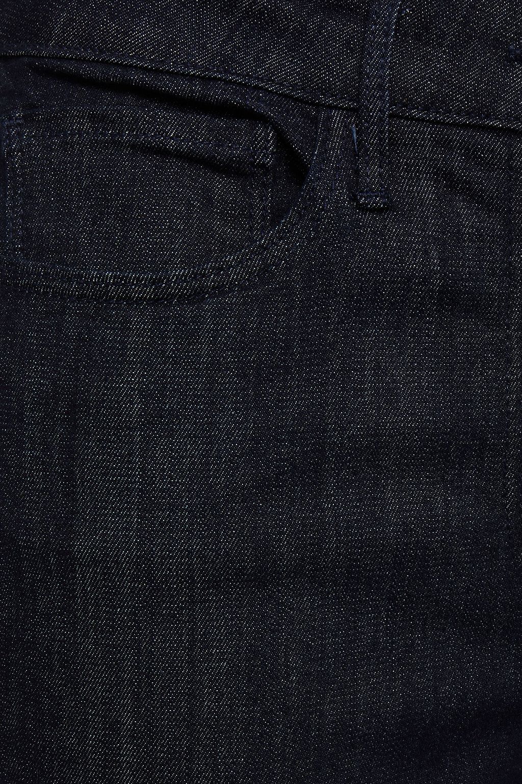 3X1 NYC Alpha cropped zip-detailed high-rise bootcut jeans