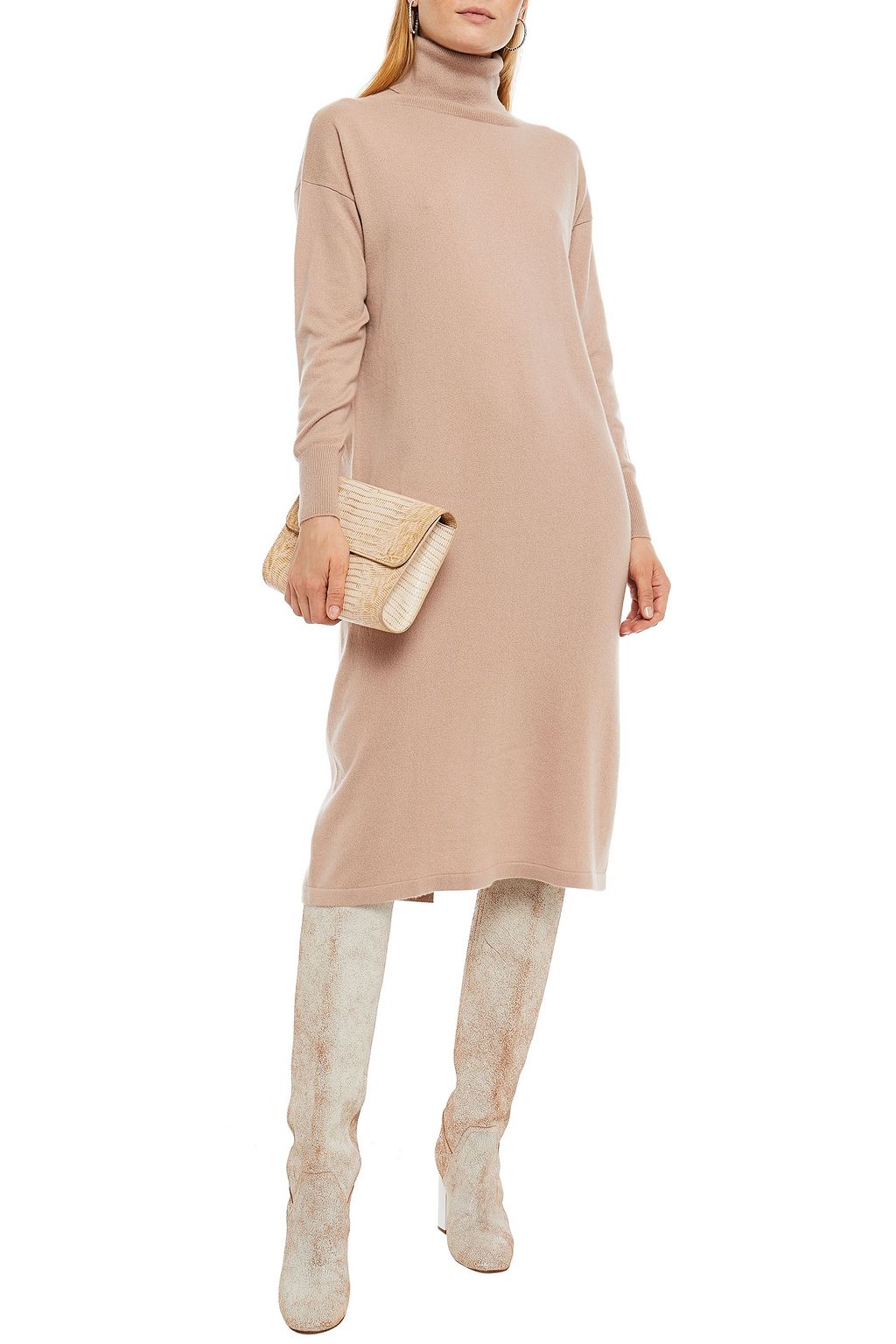 N.PEAL Cashmere turtleneck dress