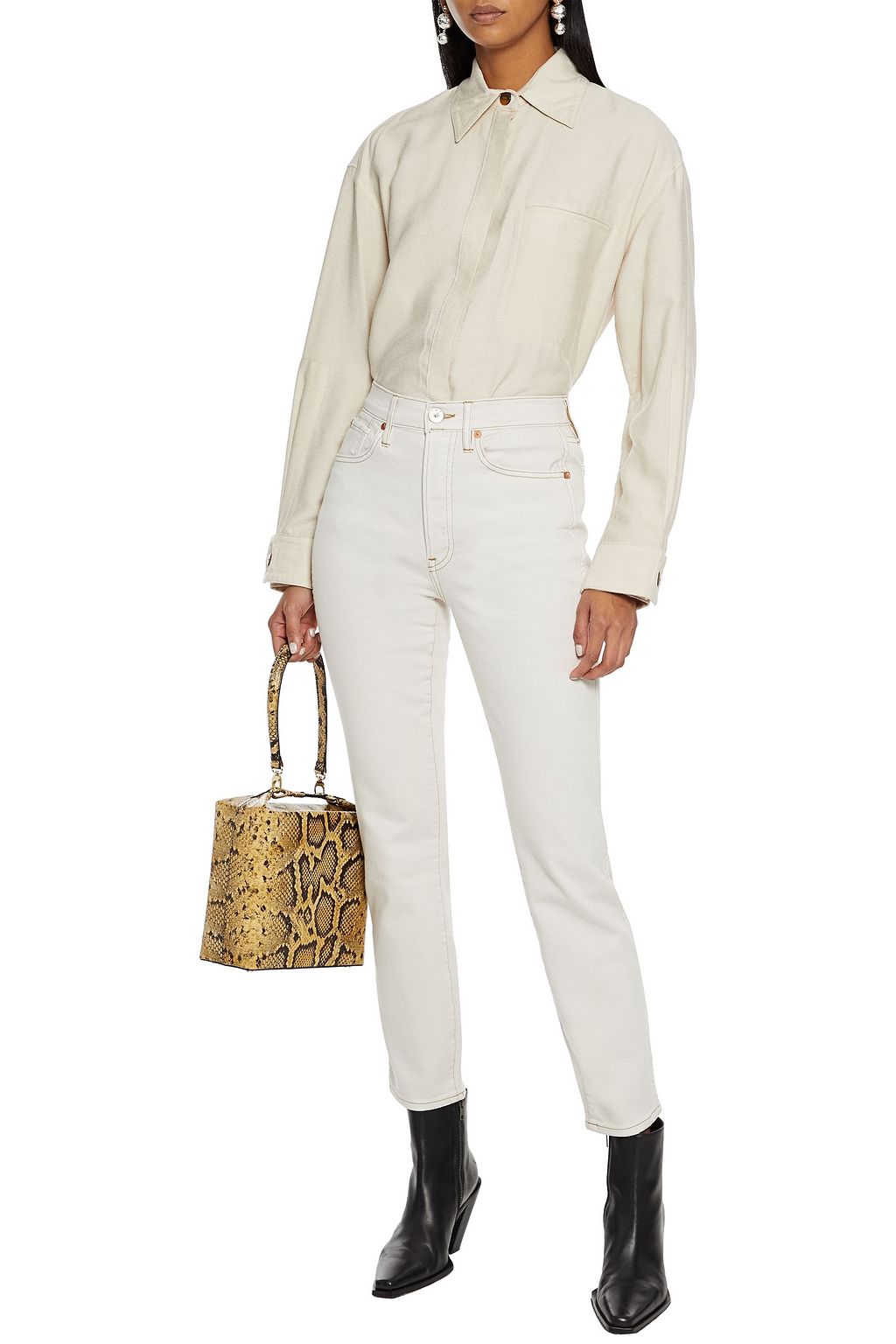 3X1 NYC Claudia high-rise slim-leg jeans