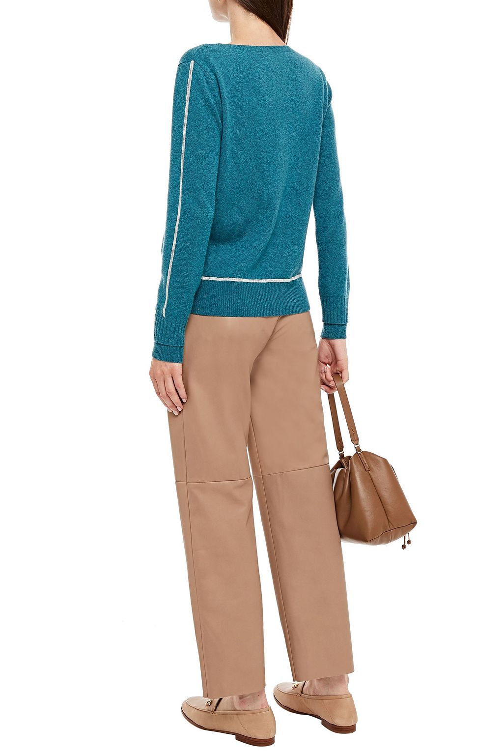 CHARLI Chamomile mélange cashmere sweater