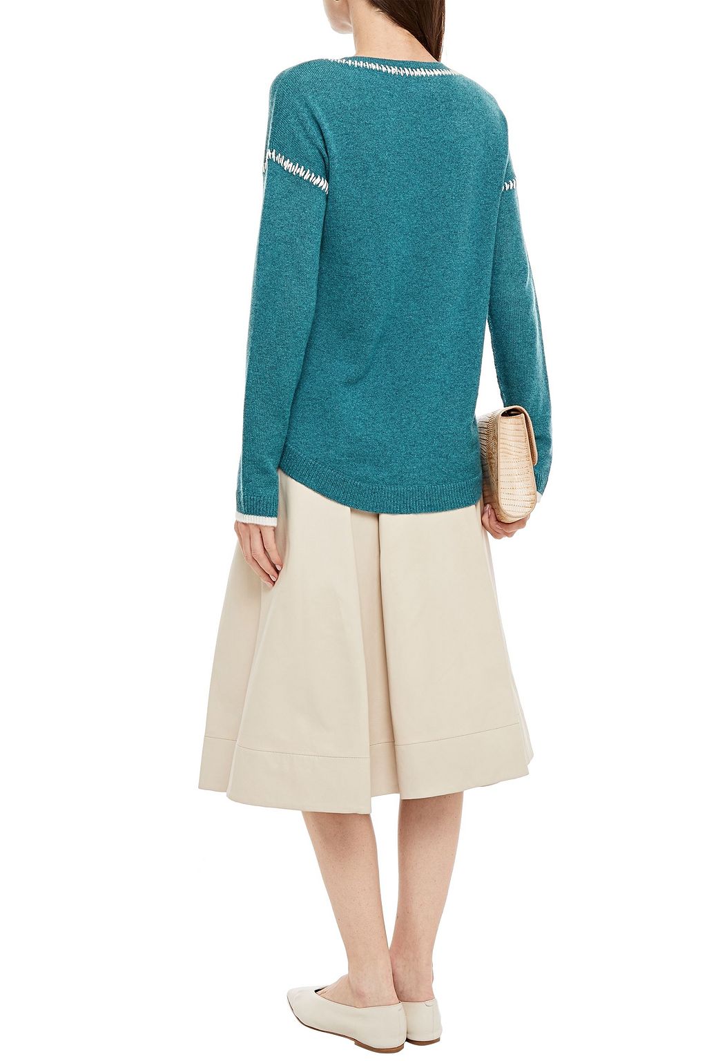 CHARLI Amber mélange cashmere sweater