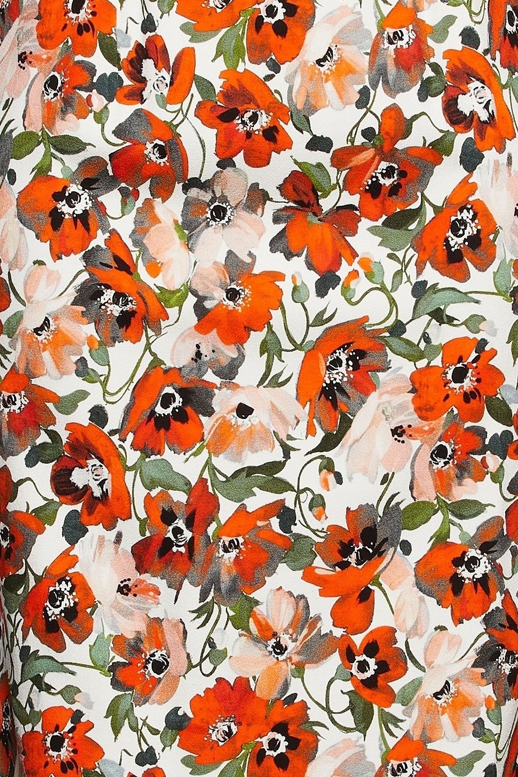 GOAT Lana floral-print stretch-crepe midi dress