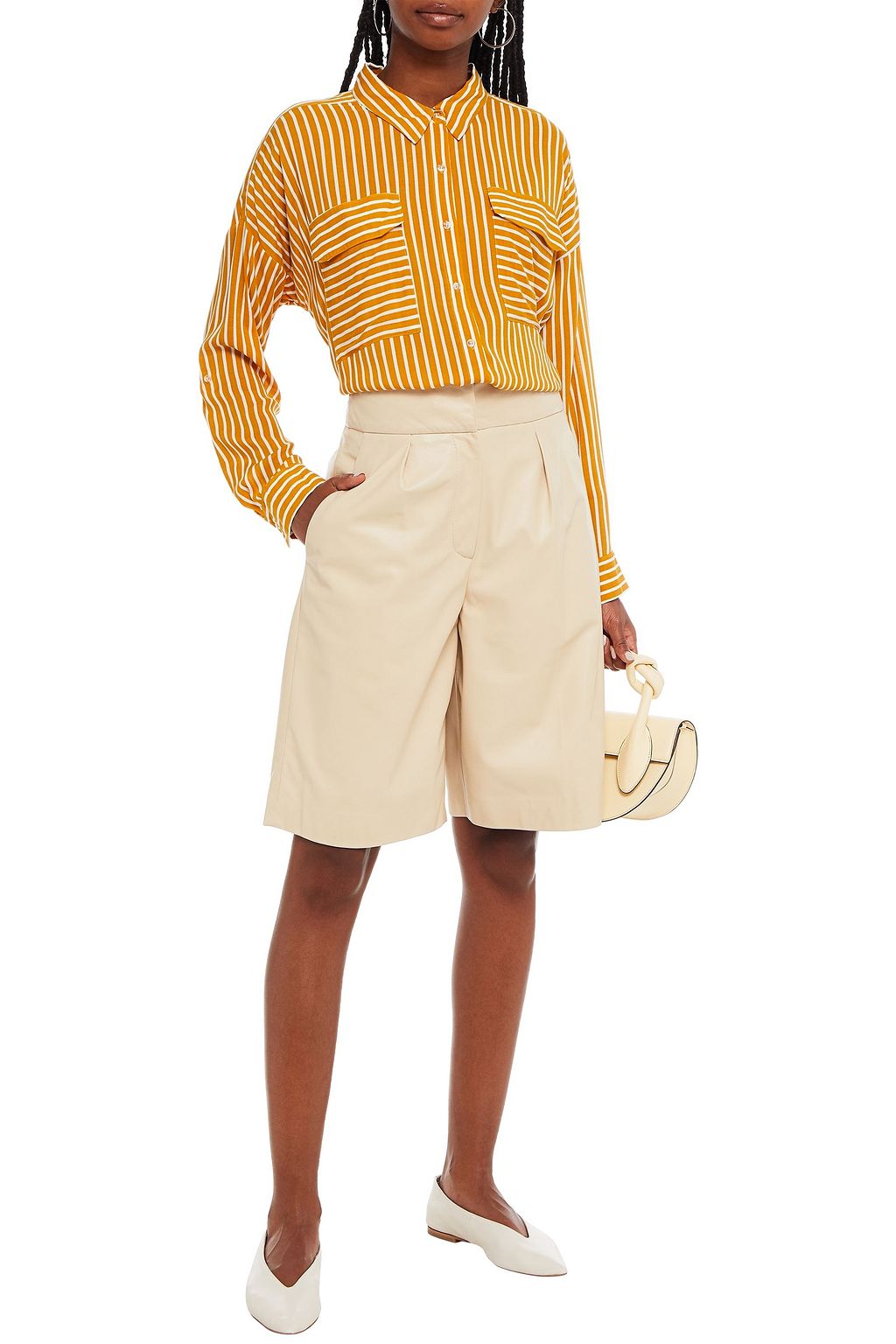 SEAFOLLY Striped voile shirt