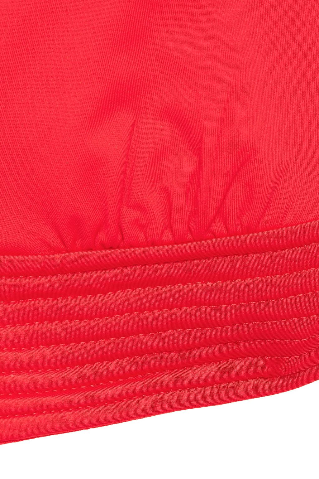 SEAFOLLY Lace-up quilted triangle bikini top