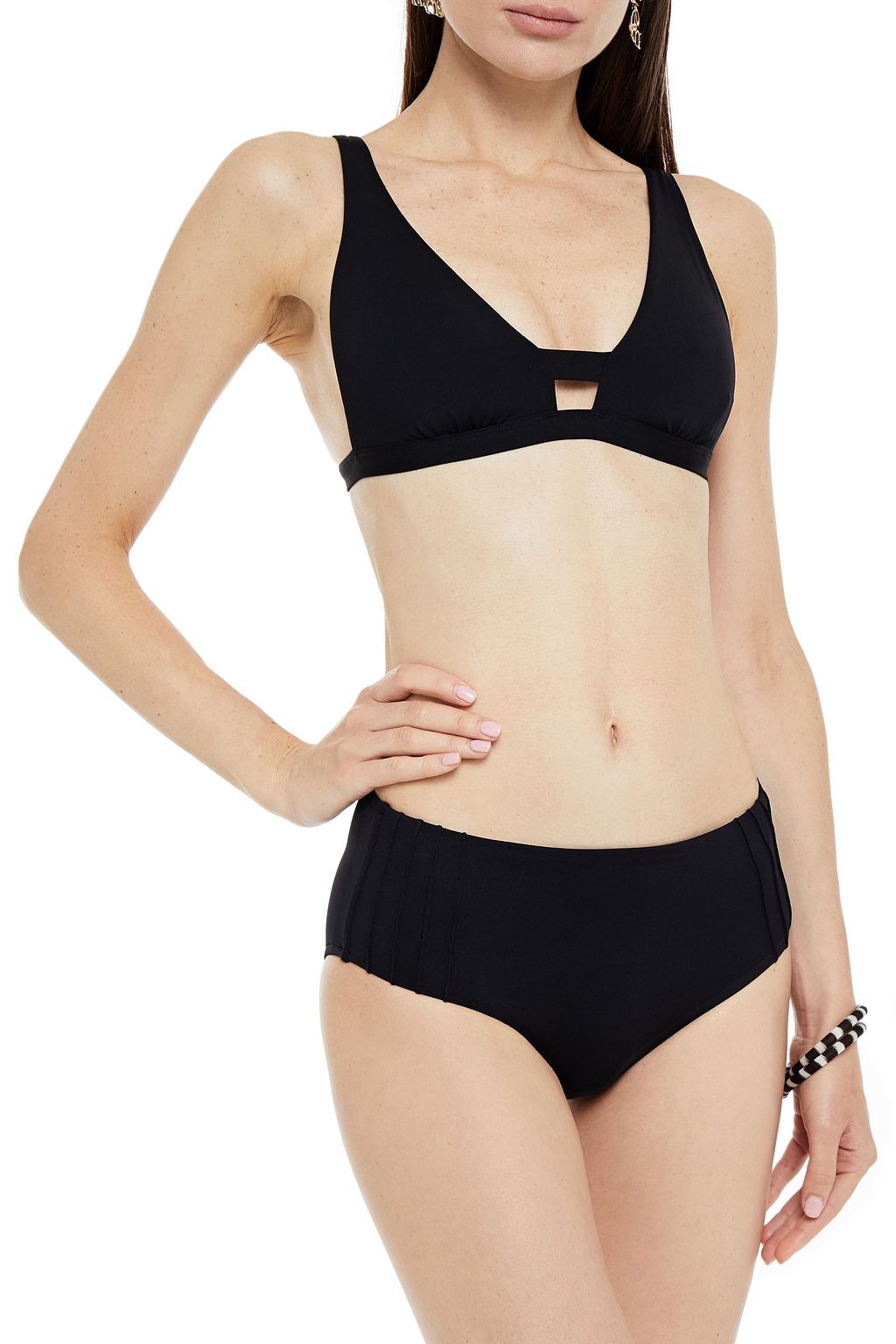 SEAFOLLY Active cutout triangle bikini top