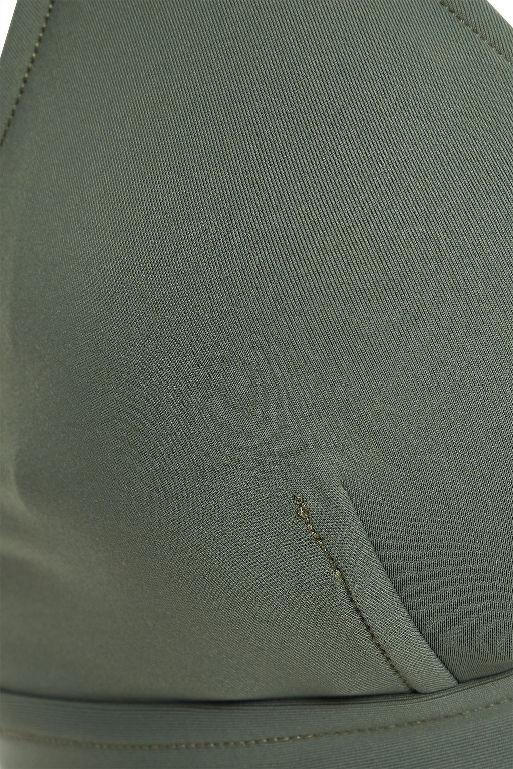 SEAFOLLY Button-detailed triangle bikini top