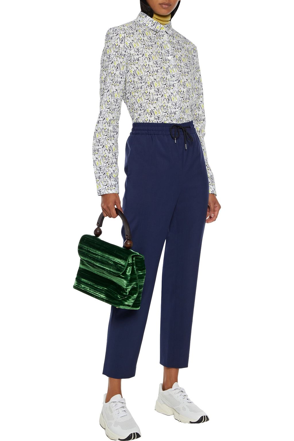 PS PAUL SMITH Printed cotton-poplin shirt