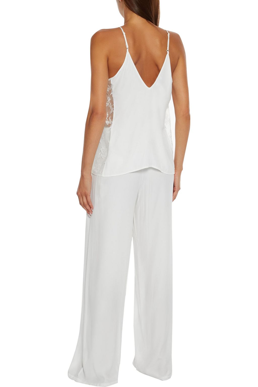 LISE CHARMEL Art et Volupté crepe de chine pajama pants