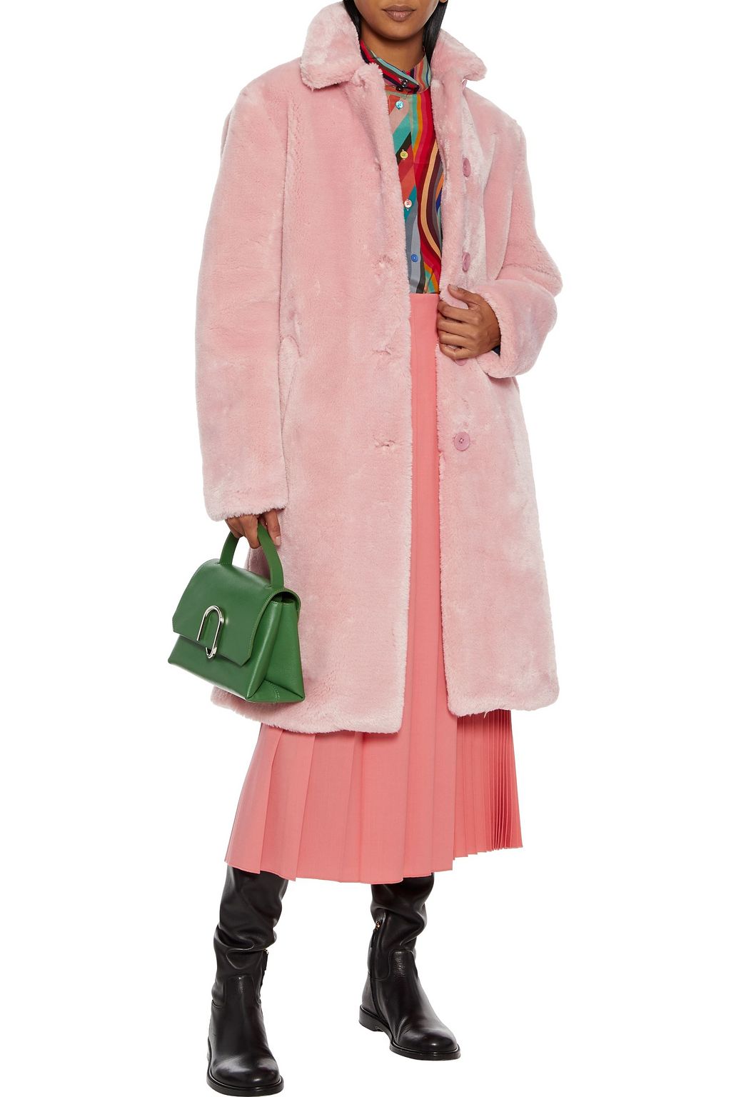 PS PAUL SMITH Faux fur coat