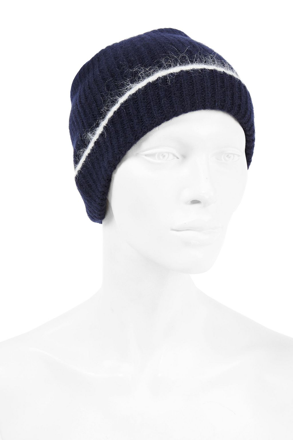 MARNI Ribbed wool-blend beanie