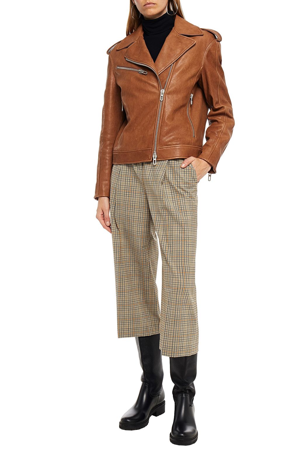 DROME Leather biker jacket