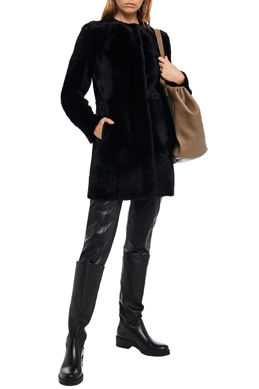 DROME Shearling coat