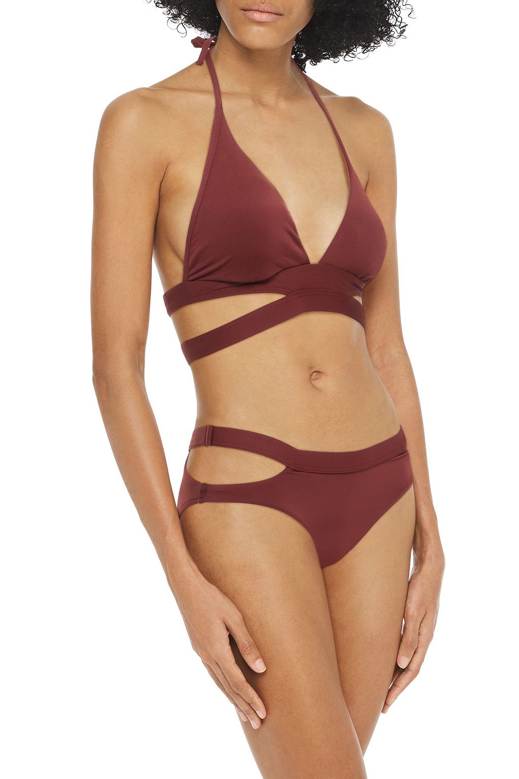 SEAFOLLY Active halterneck bikini top