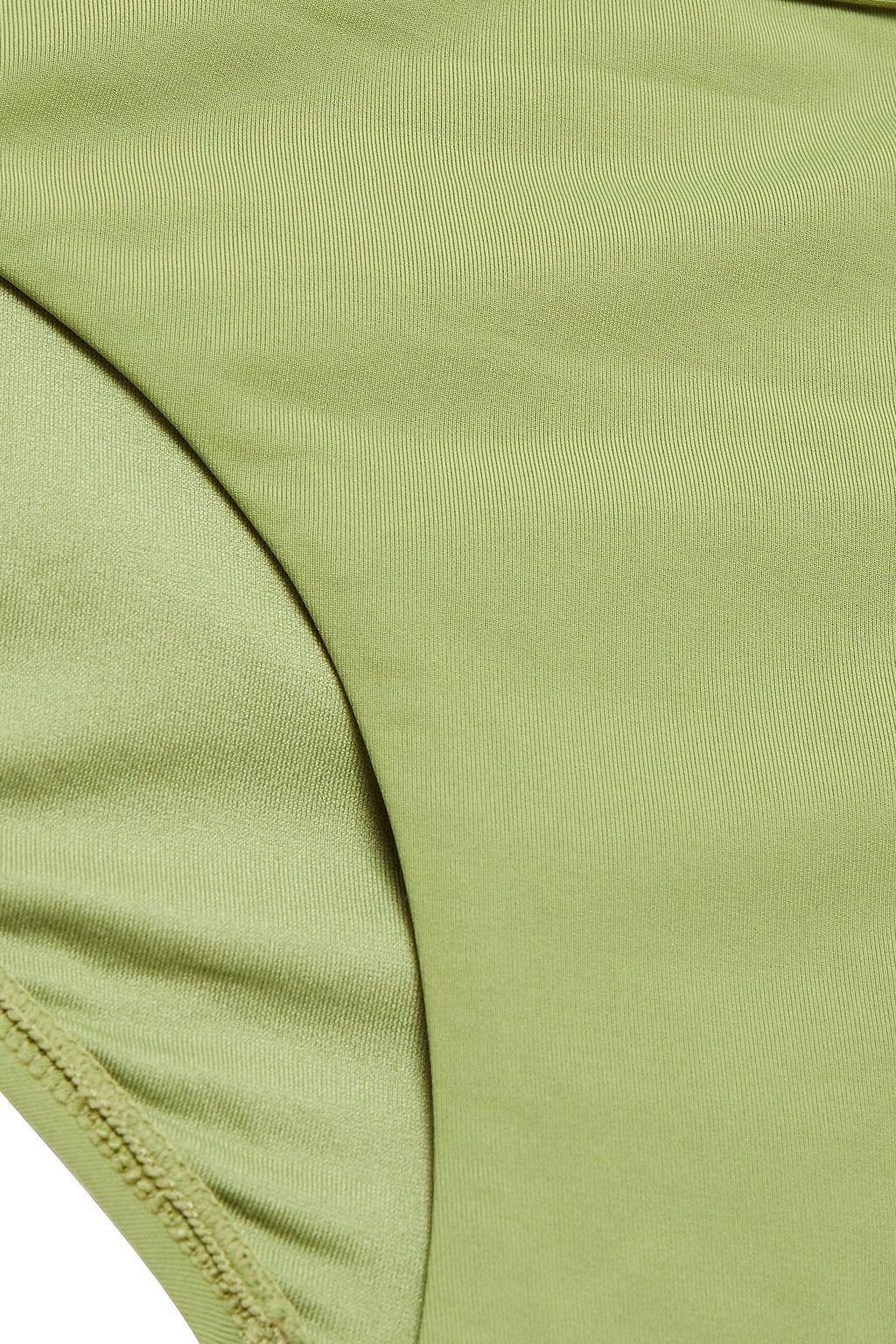 SEAFOLLY Cutout mid-rise bikini briefs
