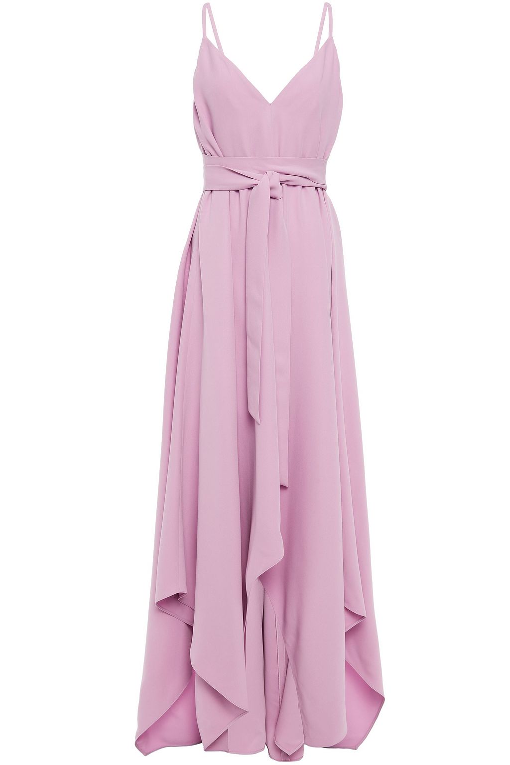 VALENTINO GARAVANI Asymmetric silk-crepe maxi dress | THE OUTNET